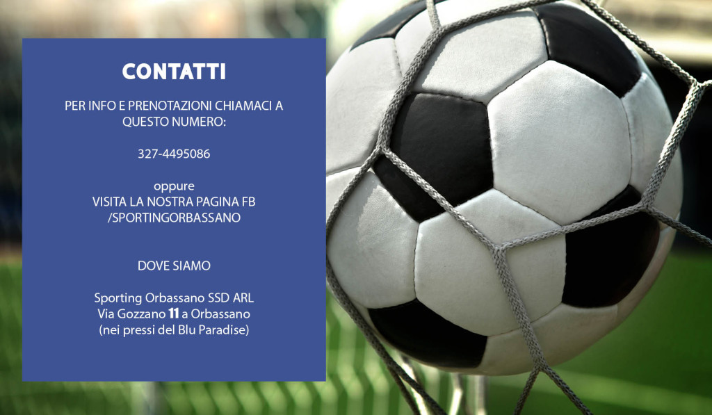 RETTANGOLARE CONTATTI CALCIO